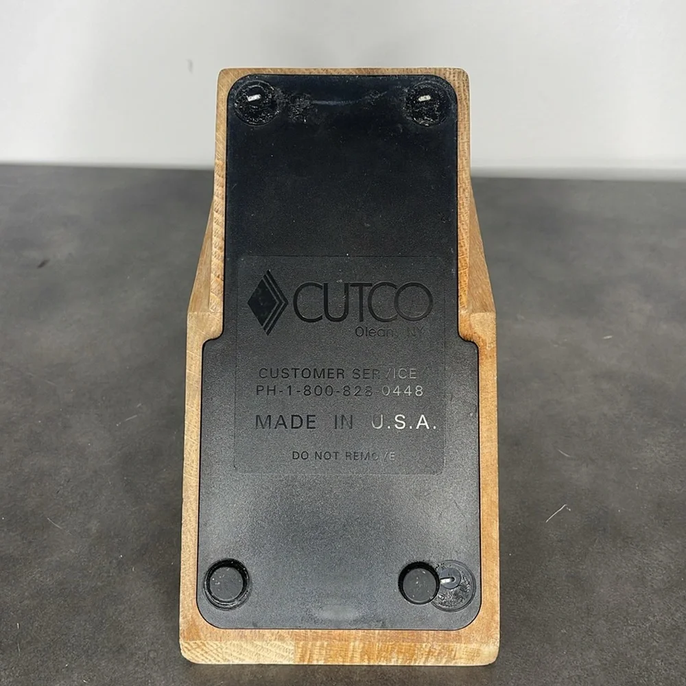 Cutco Knife Block - Essentials + 5 Set Block (10-Slot)